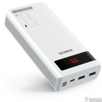 Romoss Sense8PS Pro Мобильный аккумулятор 30000mAh 5A QC PD 2xUSB белый (1845939)