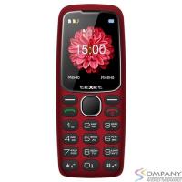 TEXET TM-B307 Мобильный телефон цвет красный