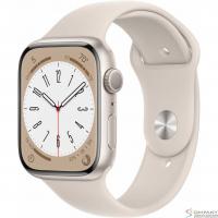 Apple Watch Series 8, 45 мм, размер S/M, корпус из алюминия, спортивный ремешок сияющая звезда (MNUP3) [MNUP3LL/A] (США)