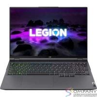 Ноутбук Lenovo Legion 5 Pro Gen 6 16" WQXGA IPS/AMD Ryzen 5 5600H/16GB/512GB SSD/GeForce RTX 3060 6Gb/DOS/ENGKB/серый (82JQ011BRM)